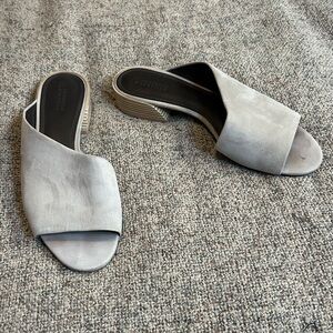 Mercedes Castillo Irene Asymmetrical Suede Sandals